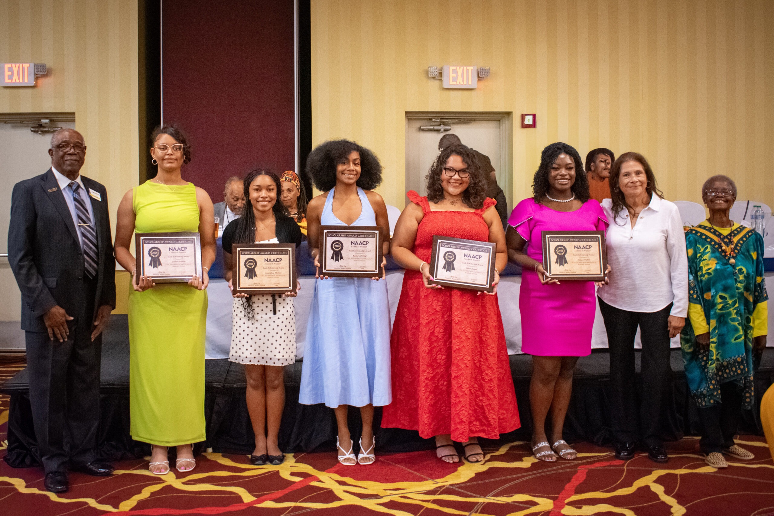 2026 NAACP Lubbock Scholarship Recipients