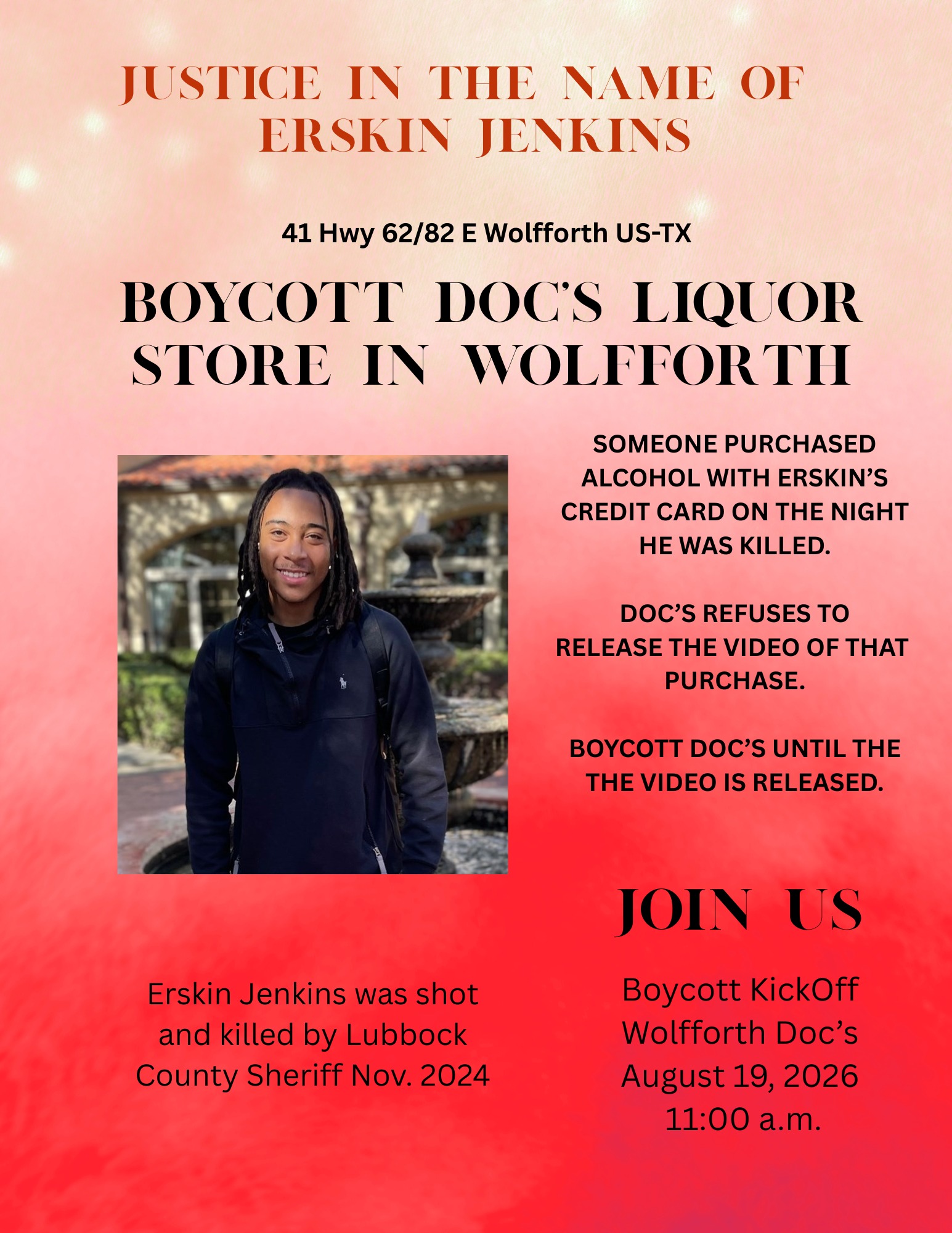 Wolfforth Doc's Boycott