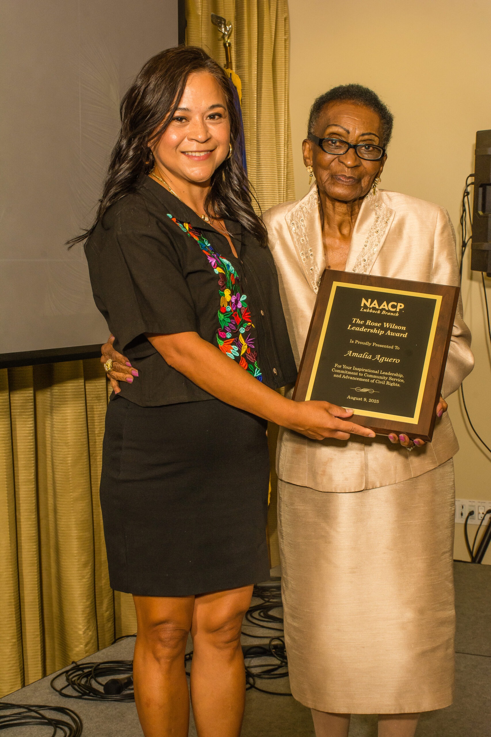 The Rose Wilson Leadership Award Amalia Aguero