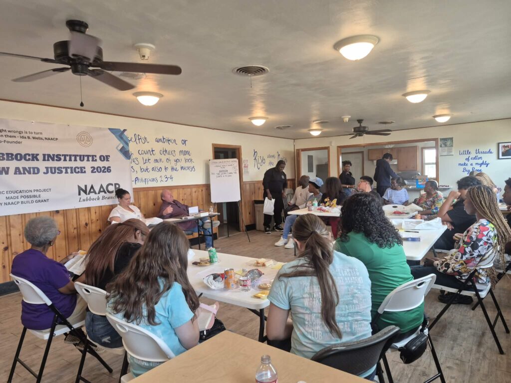 Lubbock NAACP - Lubbock Institute of Law and Justice 2026